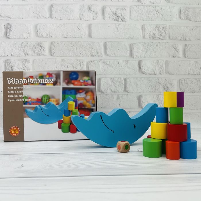 Балансир Місяць Слоник з паличками, Чоловічки