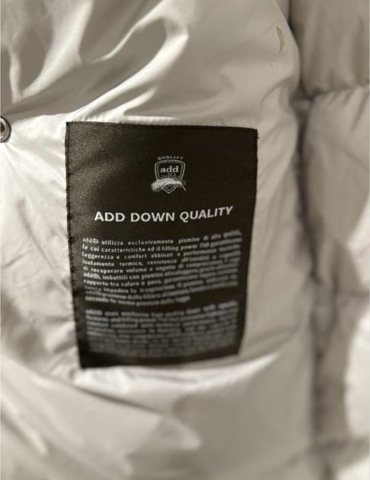 Жіночий пуховик ADD оригінал