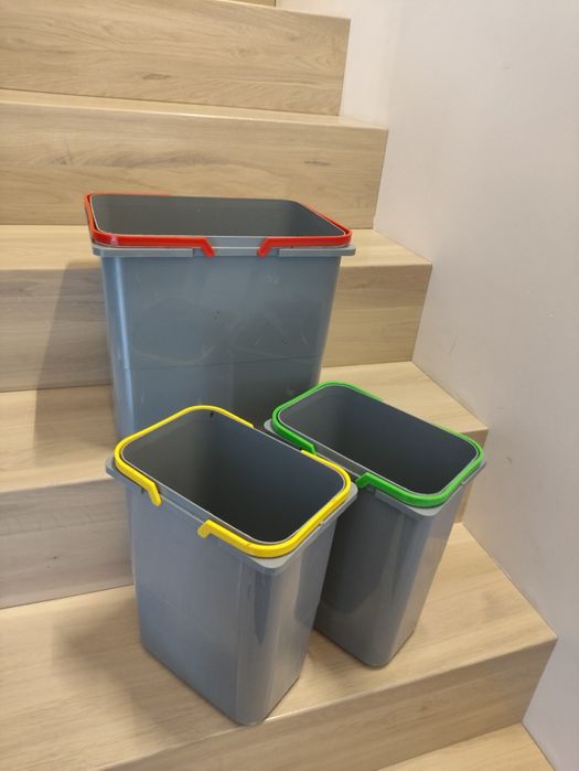 Kosze na śmieci 3 szt