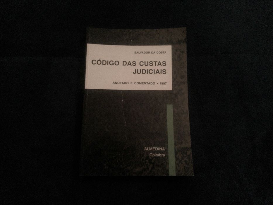 Código das Custas Judiciais - Salvador da Costa