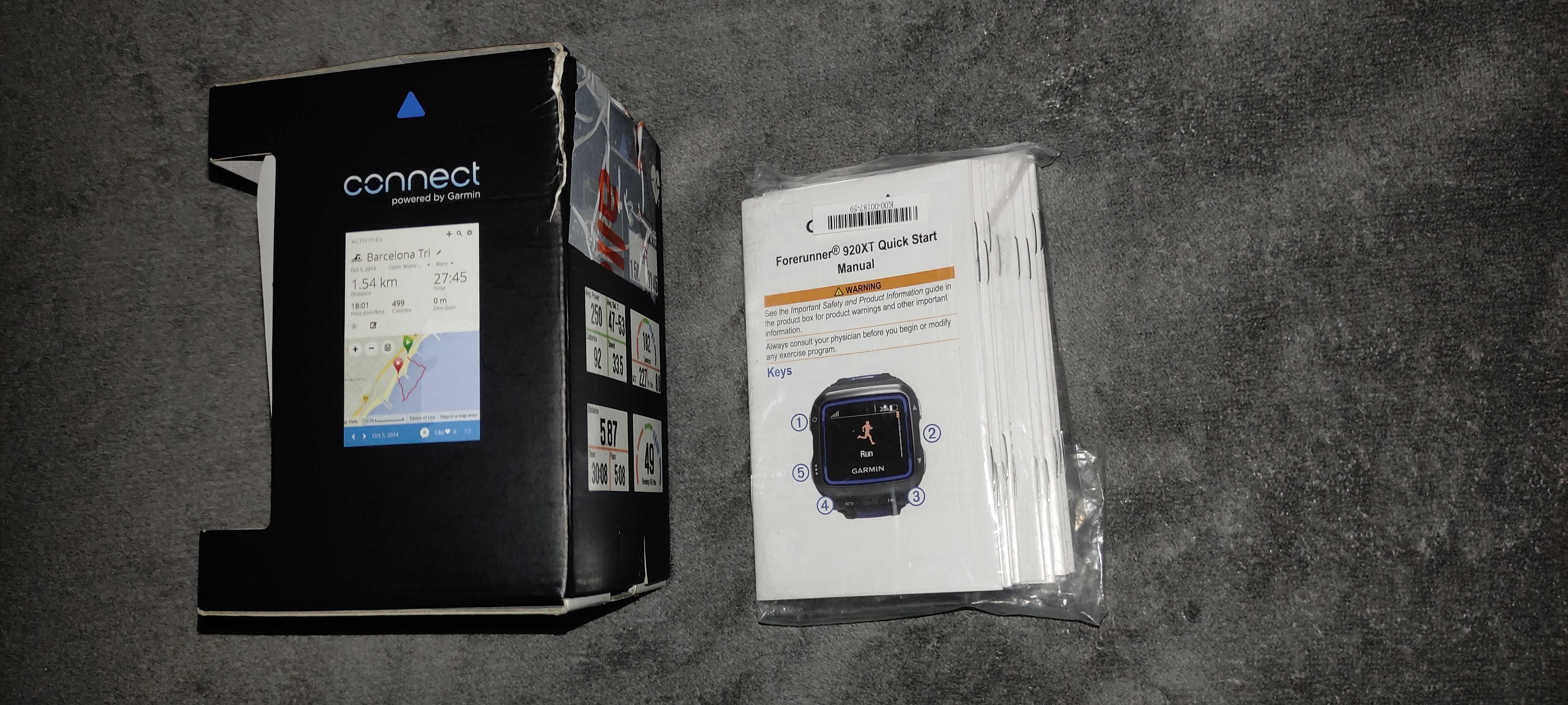 Zegarek Garmin Forerunner 920XT Zestaw + dodatki
