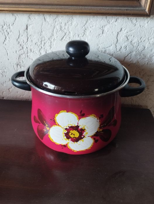 Trem de cozinha - Asta Enamel - Alemanha