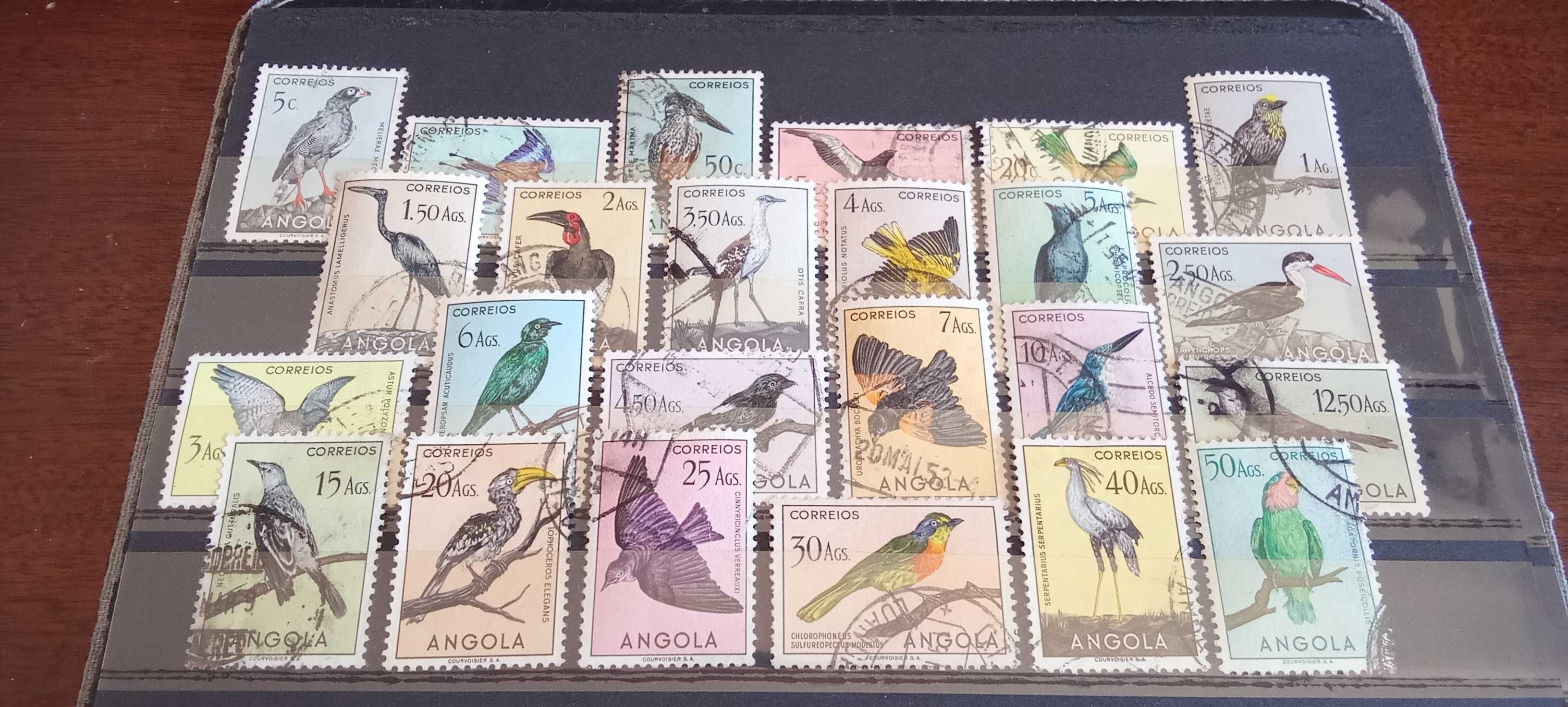 Selos de Angola série completa usada de 1951