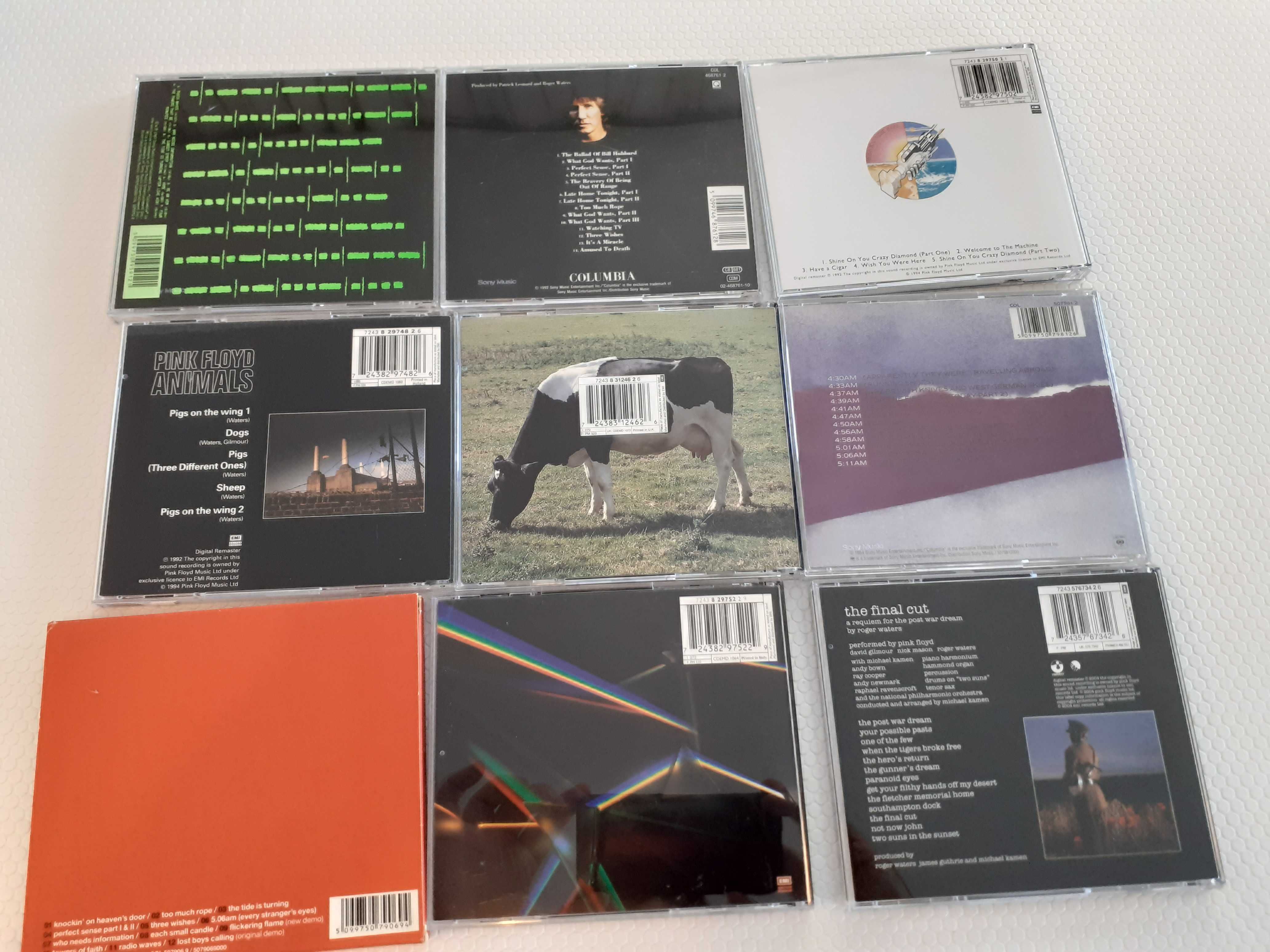 Colecção de CDs de Música Pink Floyd e Roger Waters