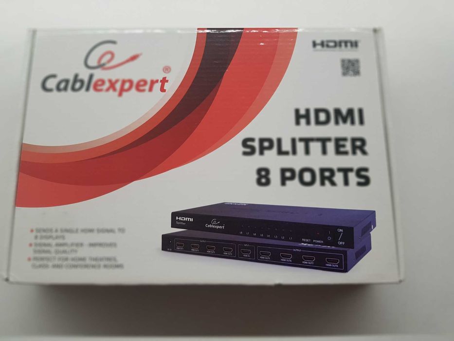 Сплітер HDMI 8-ми портовий комутатор 1x8 1080P