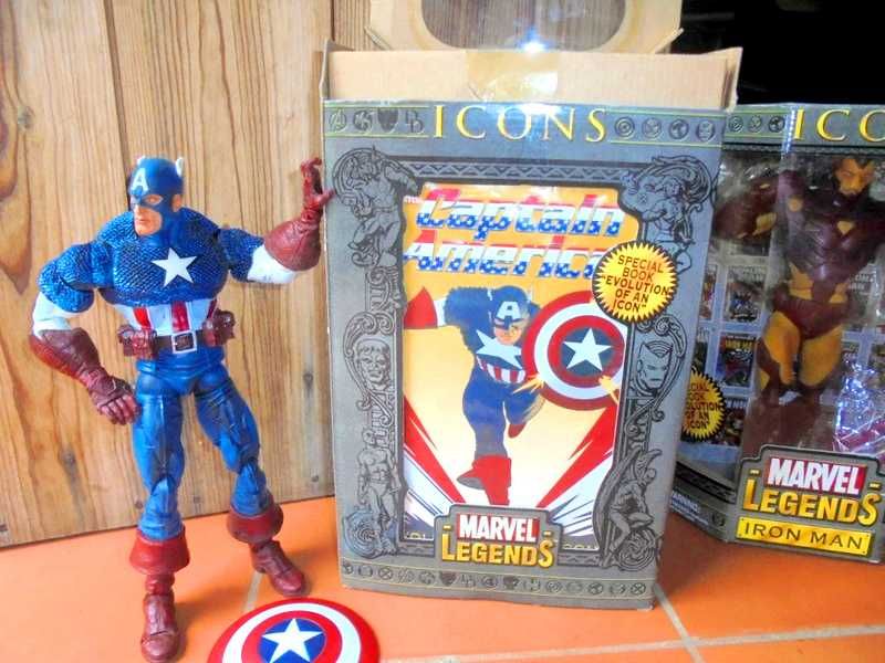 Captain America Marvel Legends Icons Toy Biz (2006)