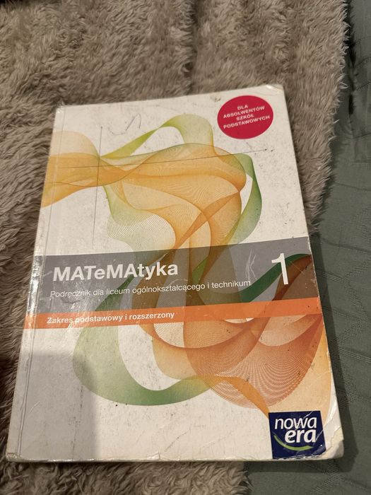 Podręcznik Matematyka 1