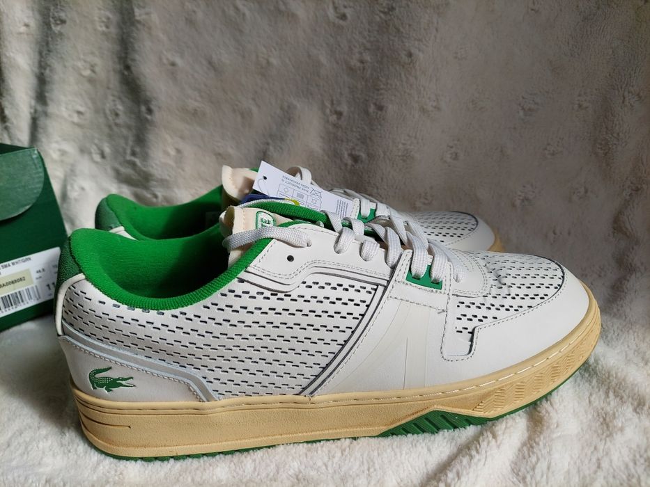 Buty Lacoste męskie sneakersy skórzane L001 rozm. 46.5