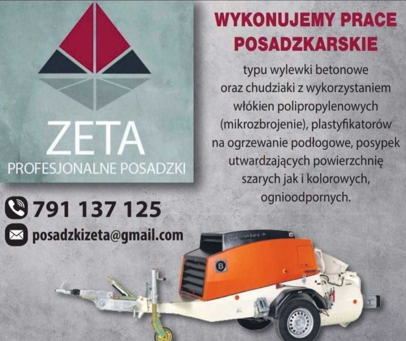 Posadzki Wylewki Tynki Osuszanie Chudziaki Mixokret Styrobeton