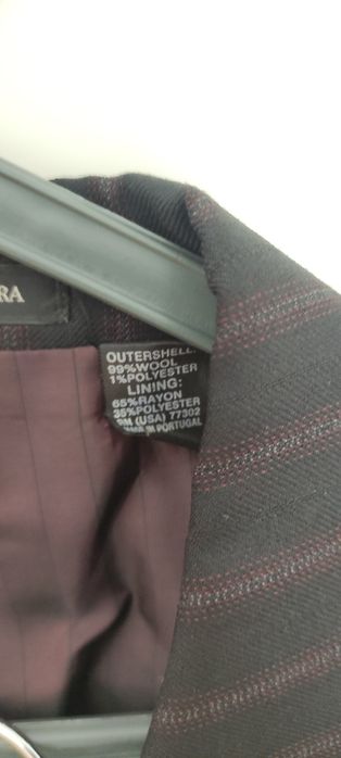Fato zara como novo