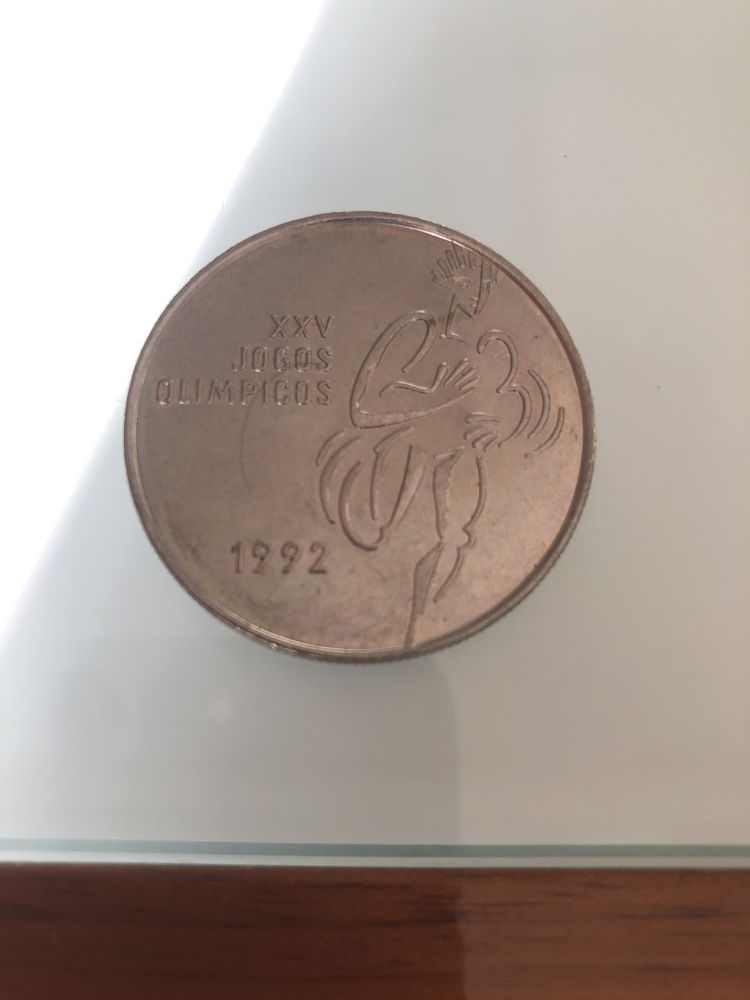 Moeda 200 escudos. Jogos Olimpicos de Barcelona 1992.