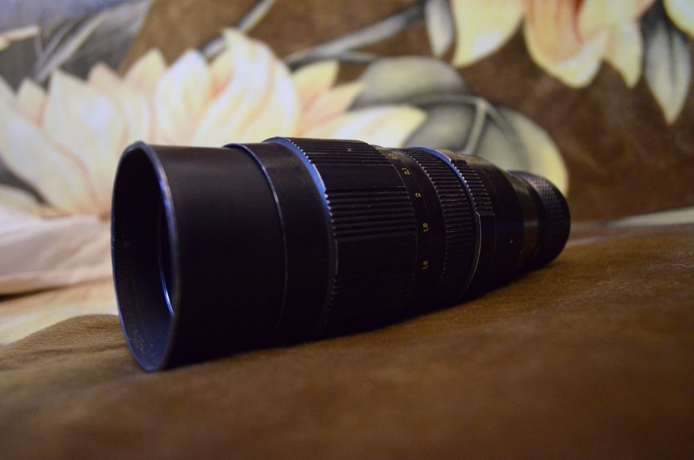 Юпитер 21М 200mm f4 + 2х телеконвертер К-1