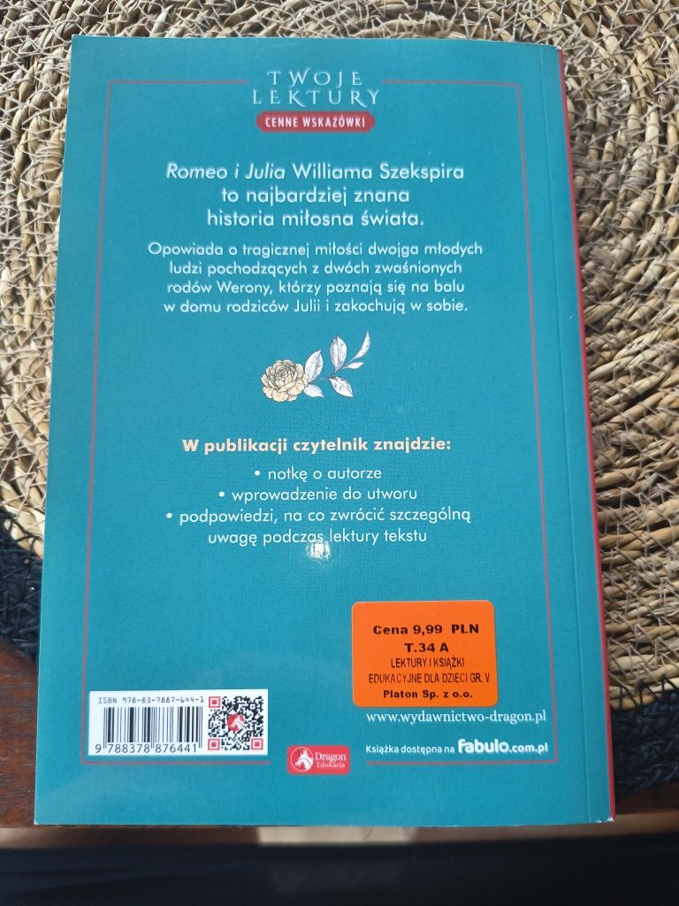 Romeo i Julia William Szekspir