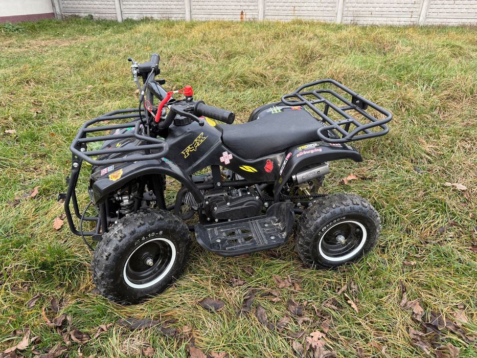 Mini quad 50 cm palony na szarpak dla twojej pociechy