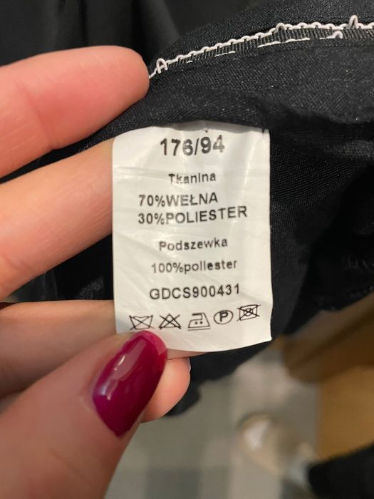 Smoking Czarny Giacomo Conti