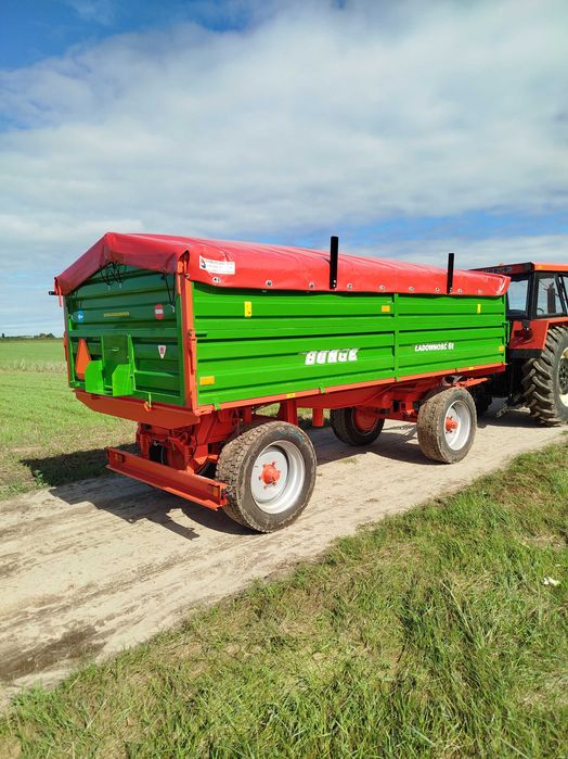 Przyczepa wywrotka Bunge 3 strony ( d55 d47 hl 8011 thk Krone diedam )