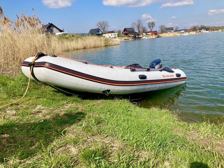 Ponton kolibri 400 z silnikiem yamaha 20KM 2T