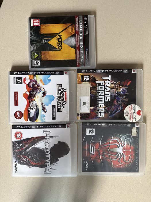 Zestaw Gier na konsole ps3