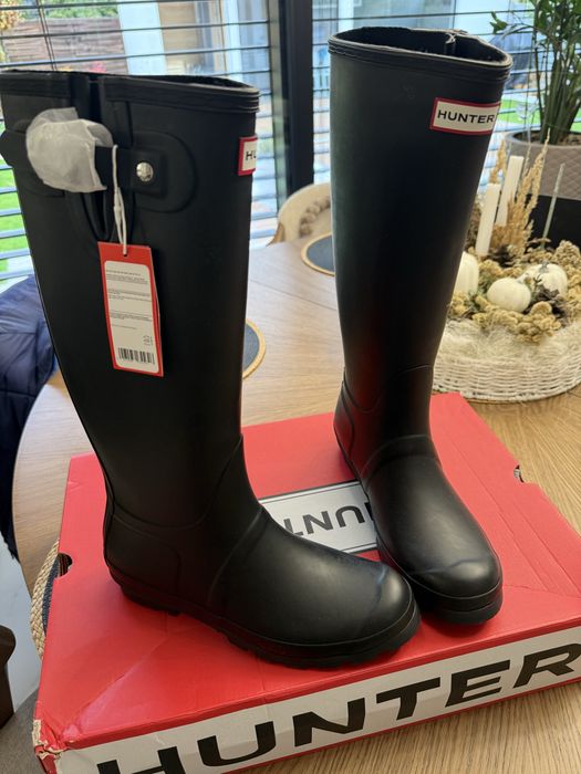 Nowe kalosze Hunter 39