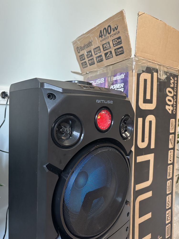 Акустична система  нова party box jbl muse 1935 караоке колонка 400w