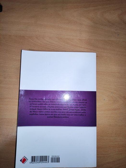 Delta de Vénus, de Anaïs Nin