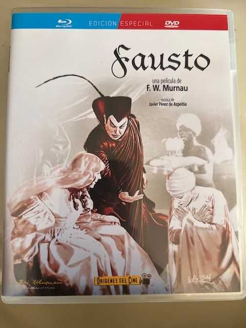 Fausto de  F.W. Murnau Blu-Ray e DVD