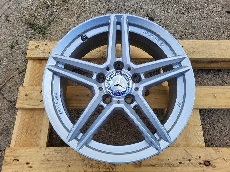[1203] Felgi aluminiowe 16 Cali 5x112 ET38 Mercedes CZUJNIKI AMG