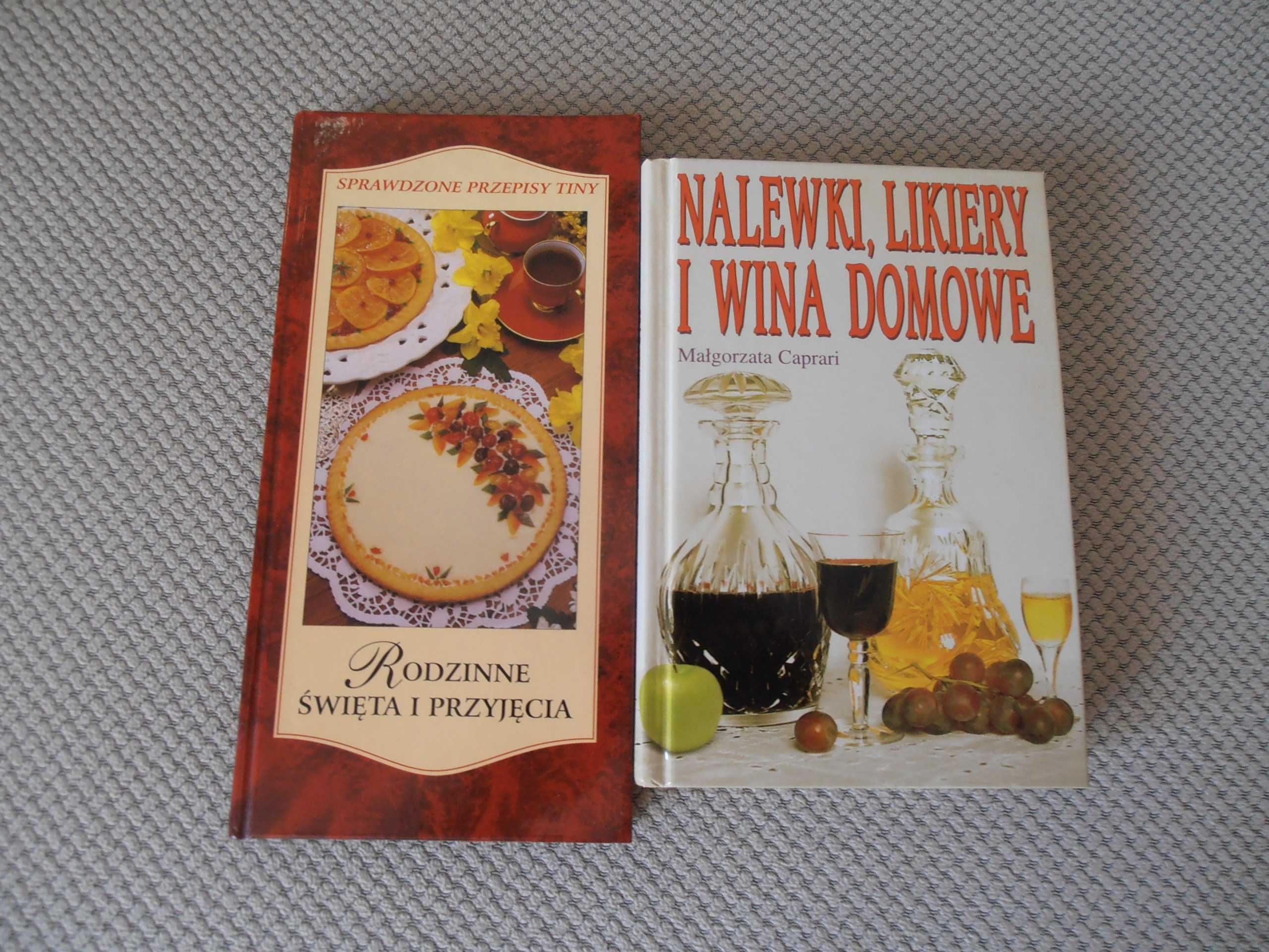 Książka nalewki likiery i wina domowe.