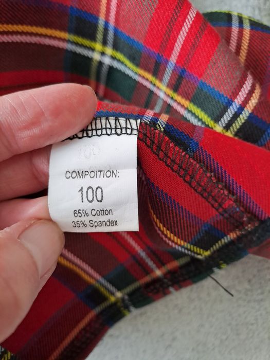 Piękna okazjonalna świąteczna sukienka sesje świąteczne rozmiar 100