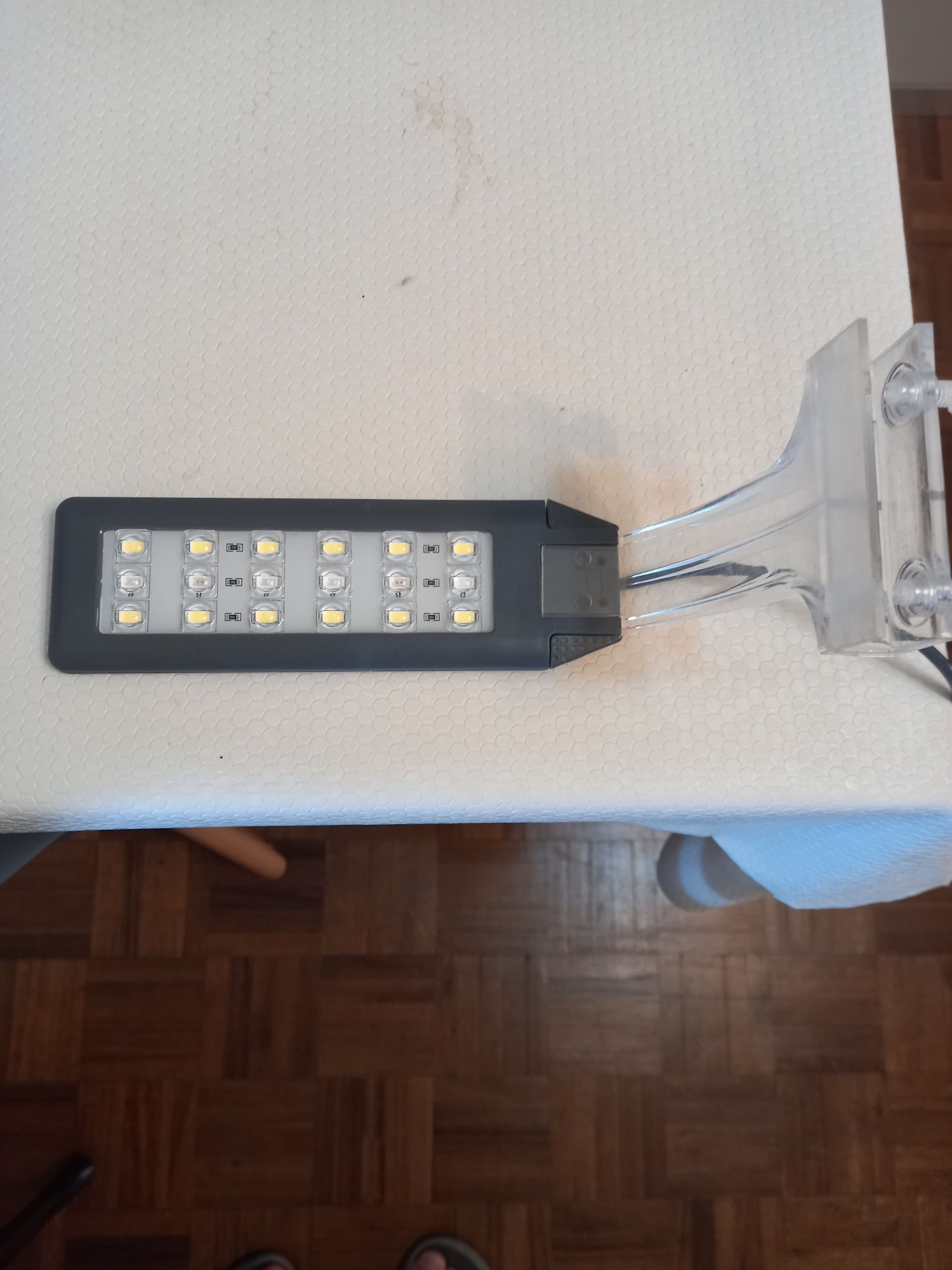 Iluminação led para aquario
