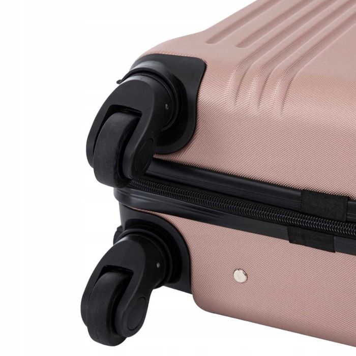 Walizka WINGS KESTREL Kabinowa 20" 38L ABS Na Szyfr 4 Kółka SZAMPAN
