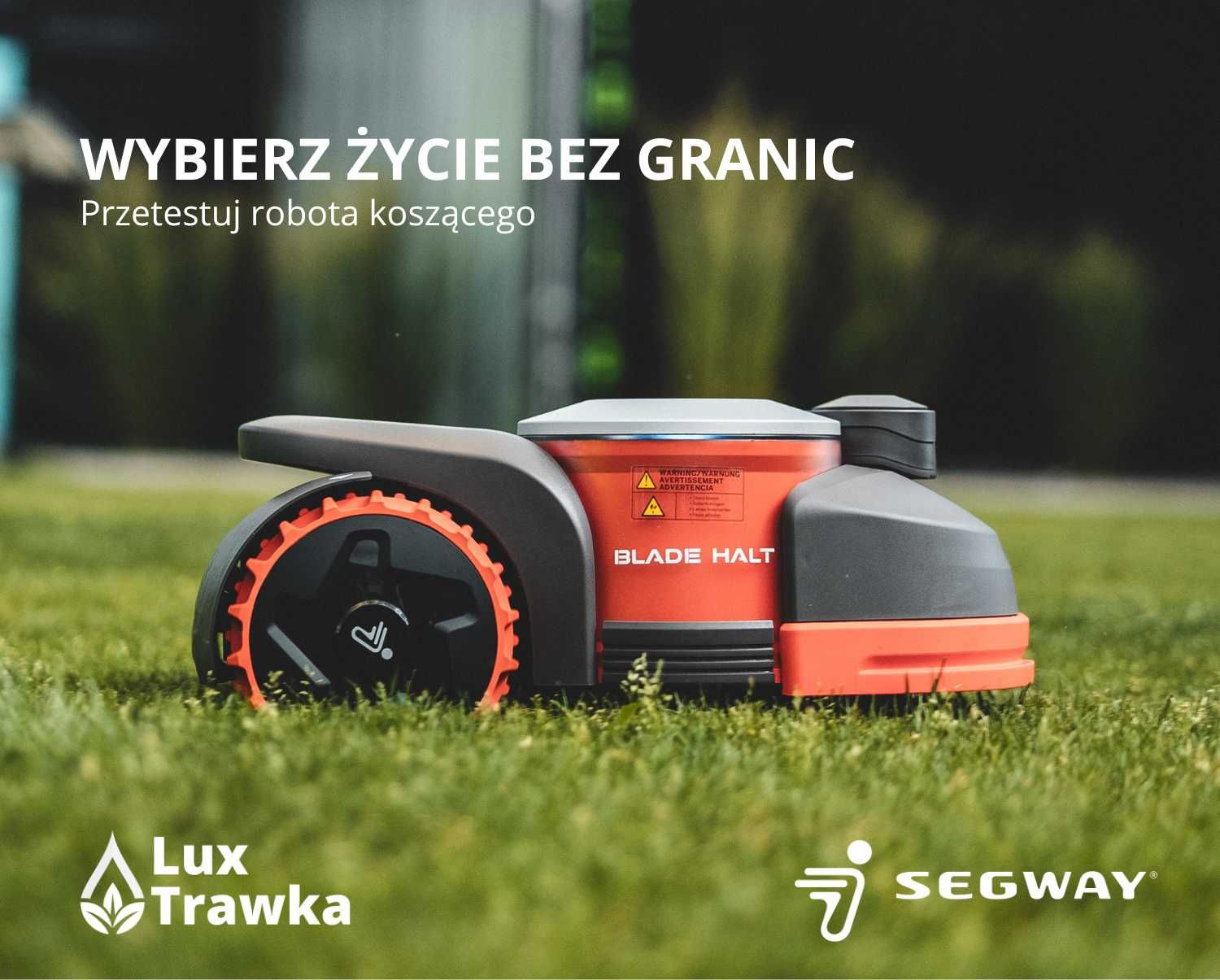 Robot koszący Segway Navimow | Kosiarka automatyczna
