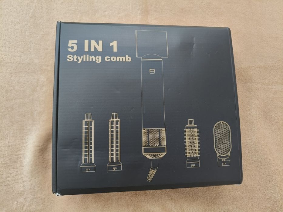 Фен 5-в-1 для волосся. Автоматична завивка