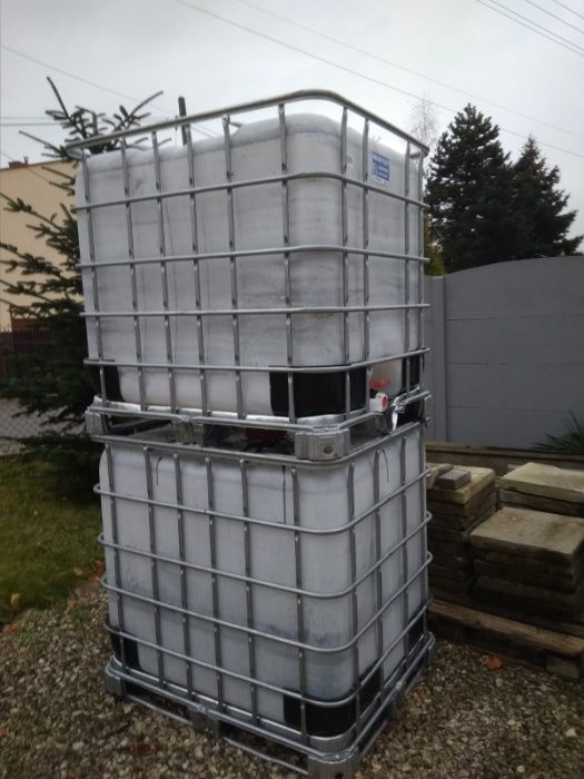 Beczka 1000 litrów - Zbiornik 1000 litrowy z zaworem mauzer