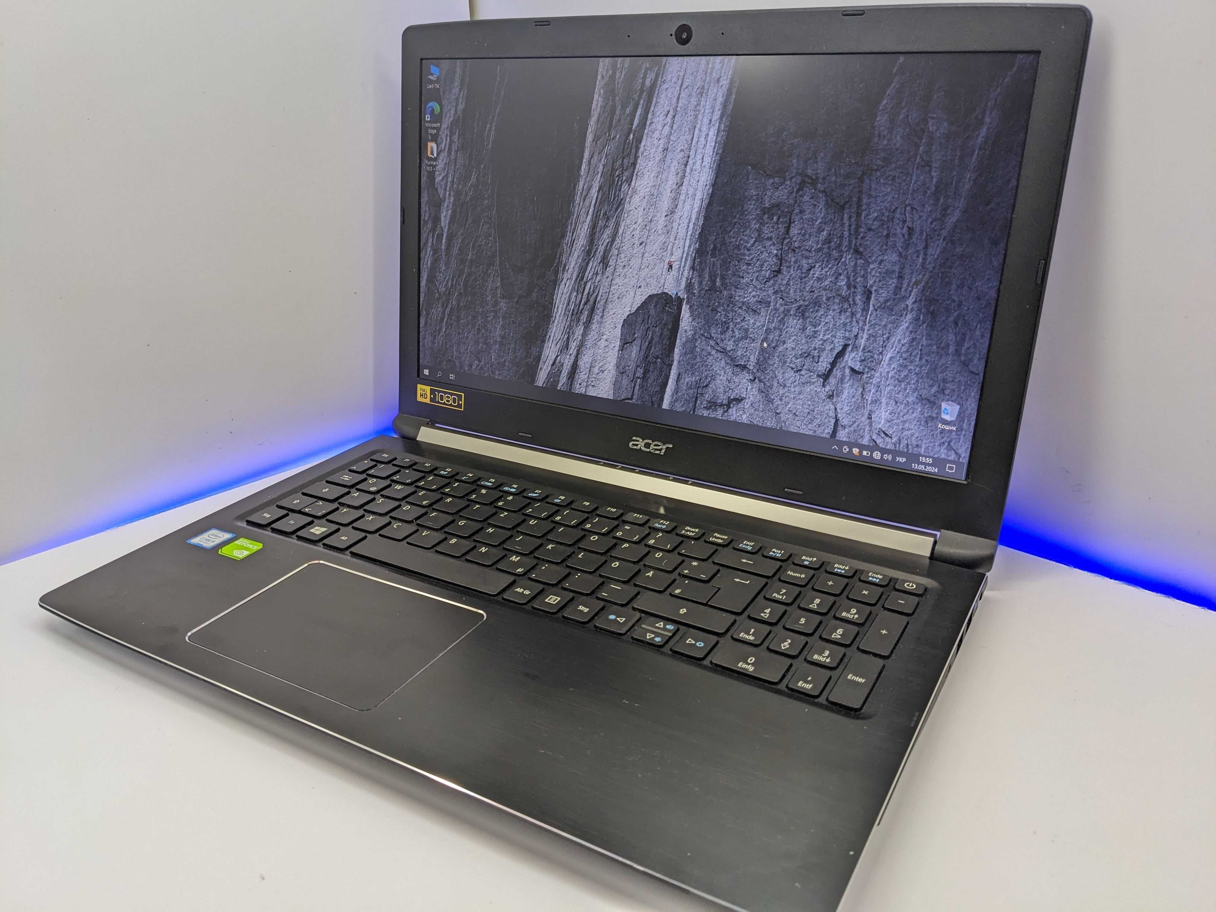 Ноутбук Acer Aspire A515-51G-563K i5-7200U/8Gb DDR4/128SSD/2gb MX150