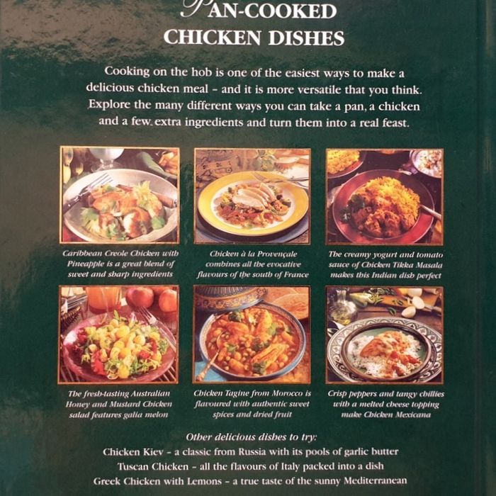 Livro "Pan-Cooked Chicken Dishes"