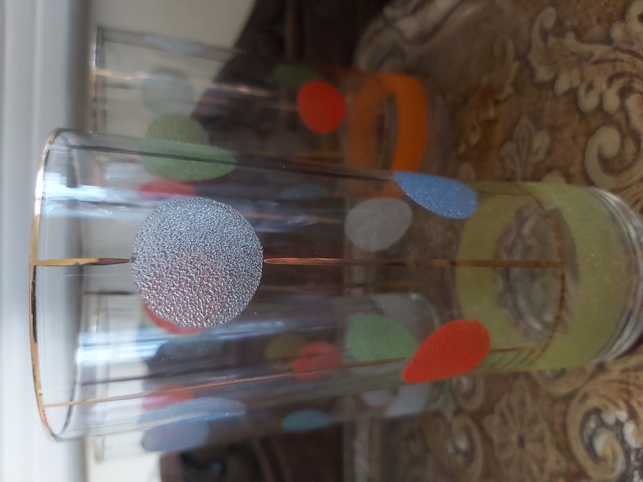 4 Copos vintage antigos