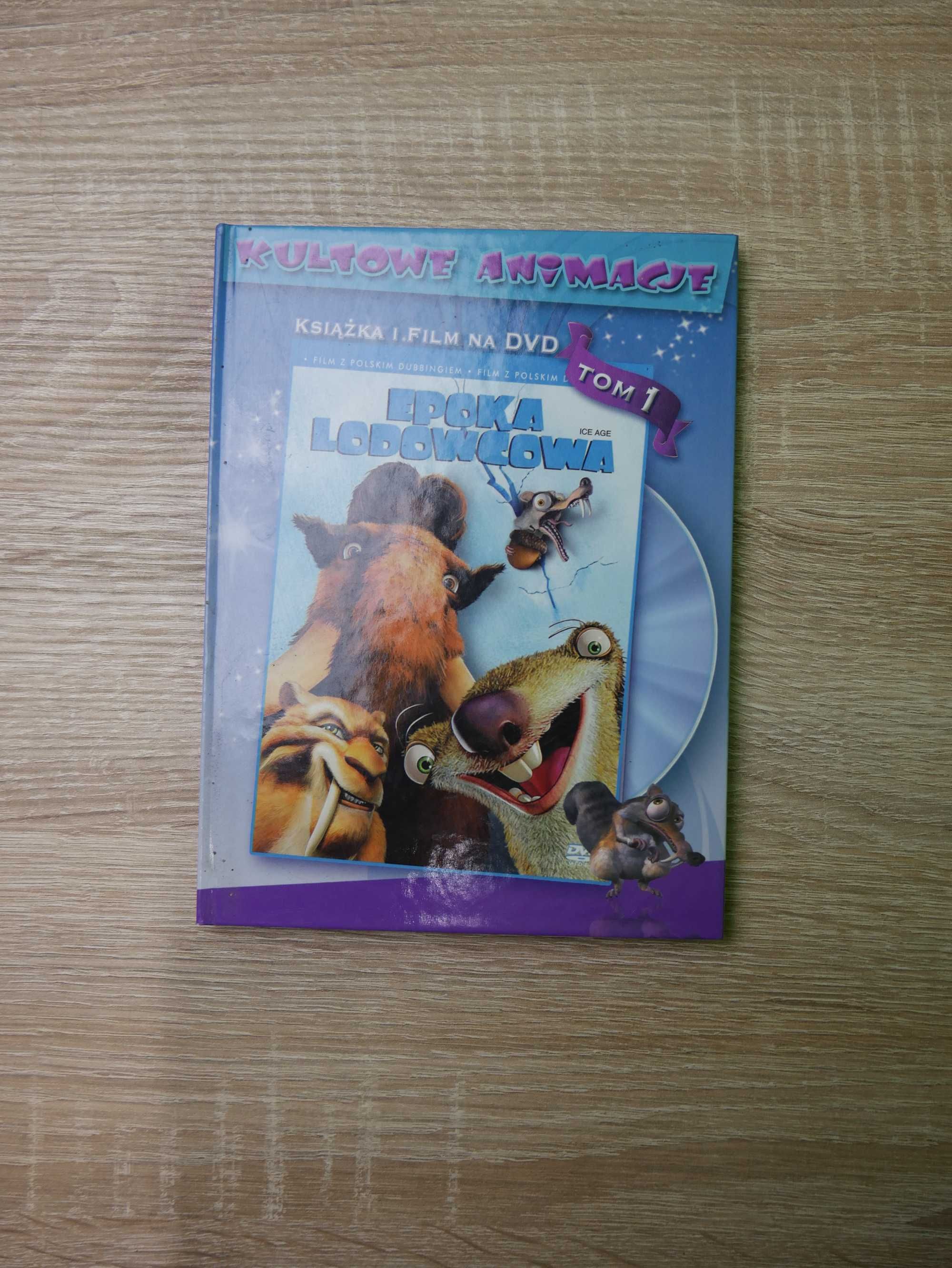 płyta DVD ekipa lodowcowa tom 1 DVD + książka