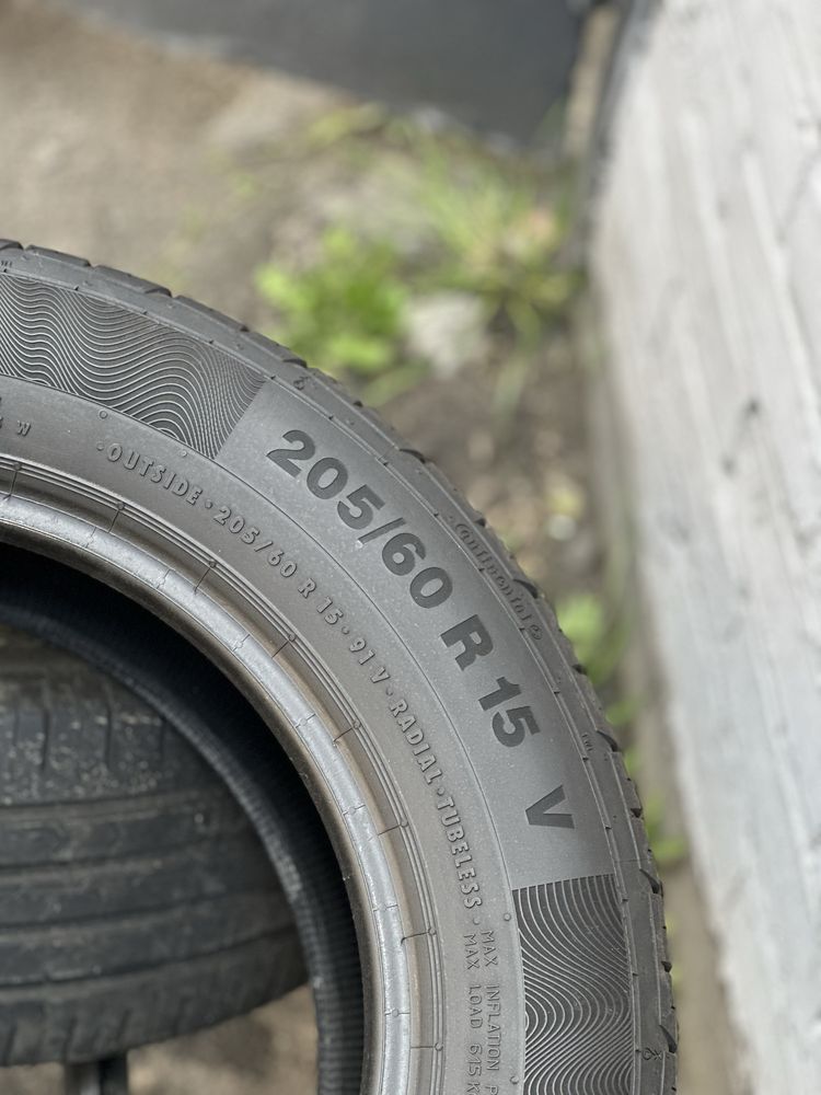 Топова шина‼️Continental PremiumContact5 91V  205/60 r15 6мм 2022рік