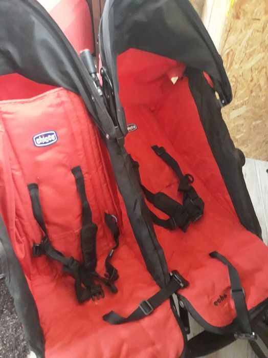 Carrinho bebé duplo chicco