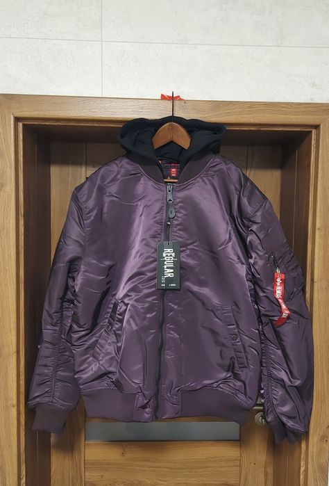 Kurtka bomberka Alpha Industries MA-1 ZH Back EMB rozmiar XL