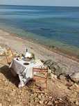 Дом на берегу моря со своим пляжем - закрытой лагуной