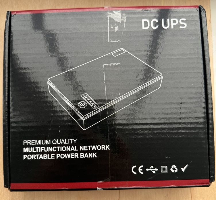 Безперебійник DC1018P
Потужність :18 W.
Ємність акумулятора :10400mAh