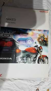 stary katalog motocyklowy honda naked po polsku