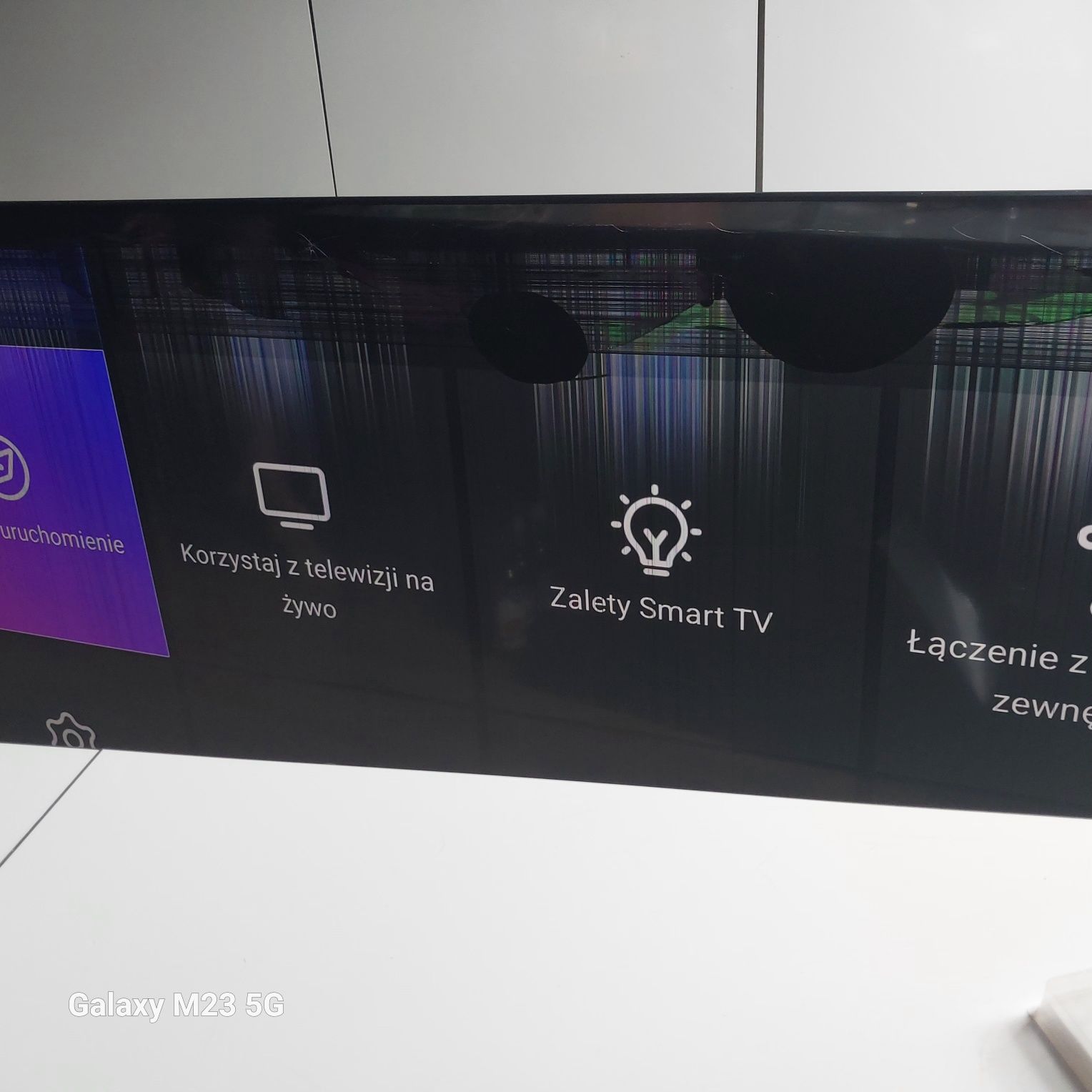 Telewizor 65cali Hisense uszkodzony