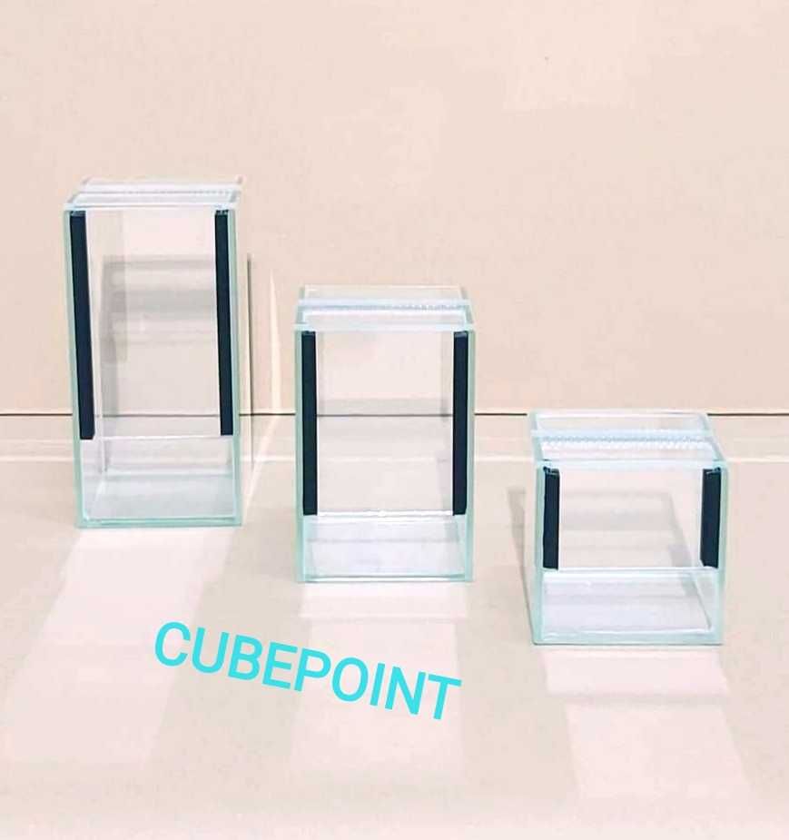 Cubepoint terrarium szklane 30x30x30 pająk