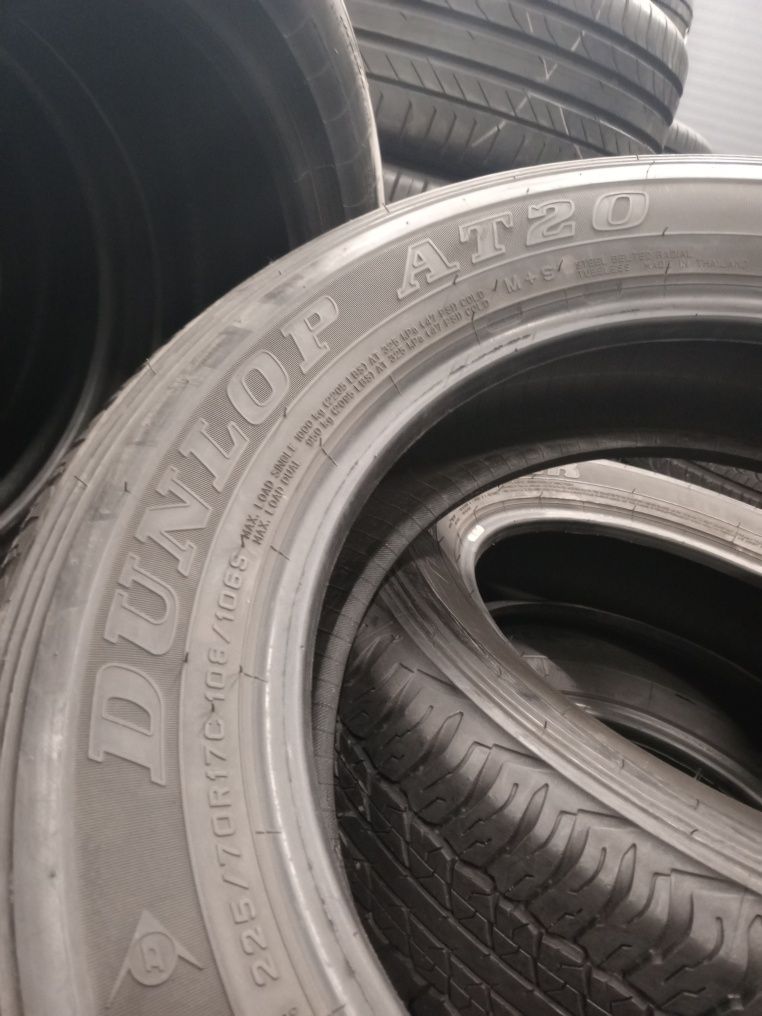 225/70 R17C DUNLOP Grand Track WT M3, Цешка, Літні шини б/у