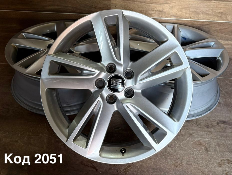 Диски Seat R17 5x100 підходять до VW Golf, Audi A3, Skoda Octavia