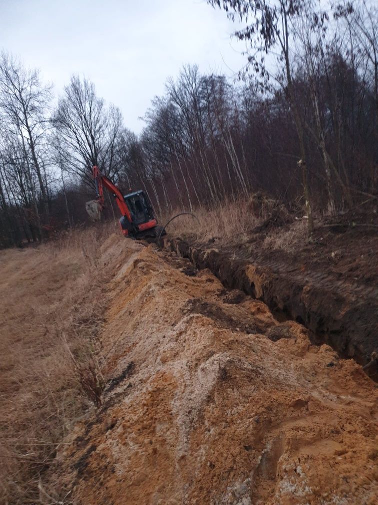 Uslugi Koparką, Roboty Ziemne,Wywóz Wywrotka, Brukarstwo