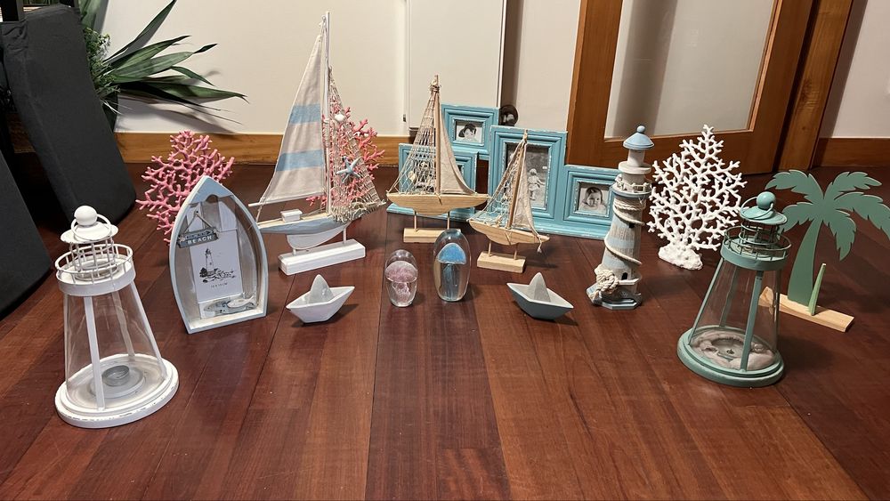 Artigos decorativos nauticos